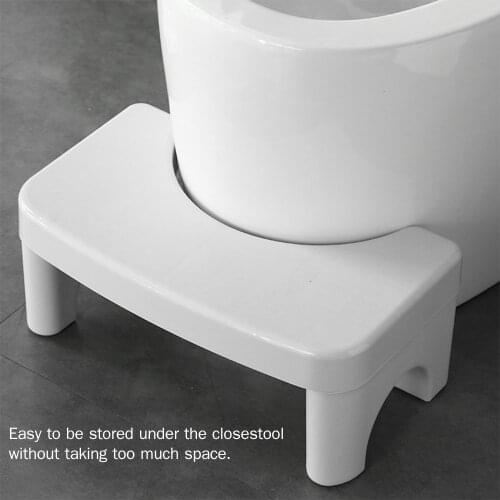 Childrens Step Stool For Assist Child To Sit On The Toilet Bathroom Non-Slip Toilet Footstool Plastic Bathroom Kids Step Stool