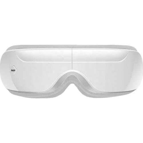 Smart Electric Eye Massager Heated Air Pressure Vibration Eye Massager Foldable Bluetooth Music Sleeping Mask for Eyes Care Tool