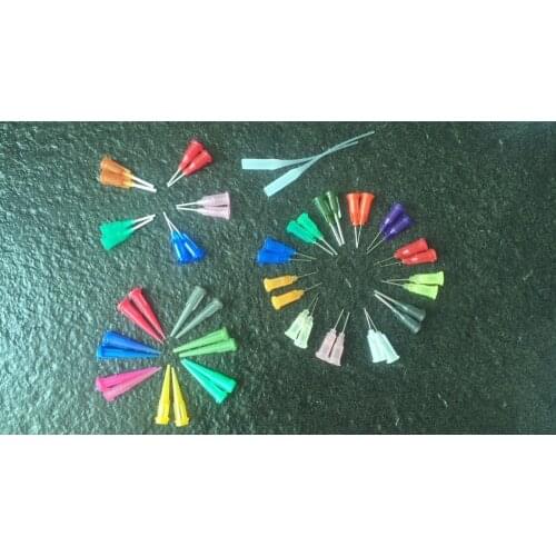 50PCS Various dispensing needle samples Valve needles Various calibers for different glue liquids