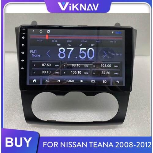 For Nissan Teana Altima 2008-2010 2011 2012 Car Radio Stereo Multimedia Player Head Unit Auto & Manual A/C North America