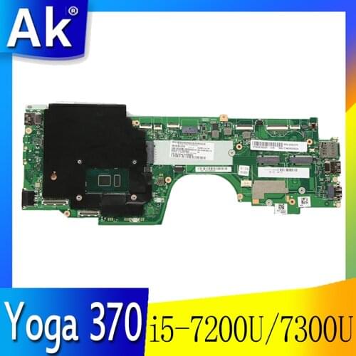 For Lenovo ThinkPad Yoga 370 laptop motherboard LA-E292P motherboard i5 7200U 7300U 8GB RAM FRU 02DL570 01HY349 Mainboard