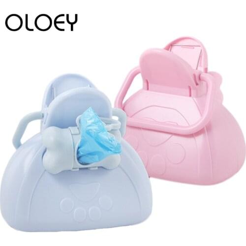 Pet Pooper Scooper Dog Poop Dispenser Poop Scoop Clean Pick Up Animal Waste Dog Puppy Pet Travel Outdoor Cleaning Tools Product