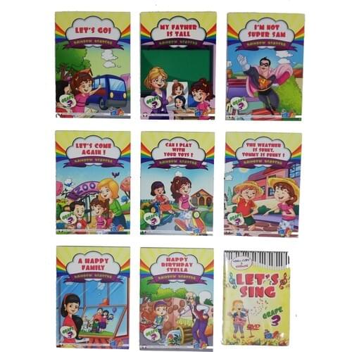 Readers İngilizce Story Book Set (Grade 3) Primary School 3. Class (English Song Book and DVD)