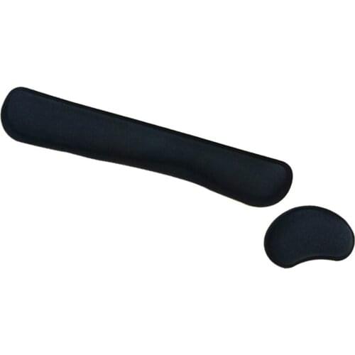 Keyboard Wrist Rest Pad Mouse Gel Rest Ergonomic Cushion with Memory Foam for Computer Laptop PC EM88