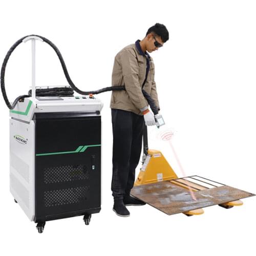 1000w JPT laser rust removal machine fiber laser cleaner for metal cleaning