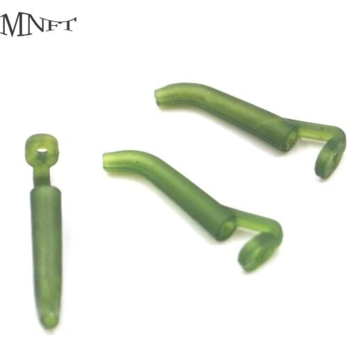MNFT 200Pcs Carp Fishing Zig D-rig Hooks Sleeves Ready D Rig Kickers Pop Up Anti Tangle Aligner Hair Rigs Terminal Tackle