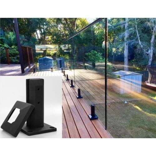 Stainless Steel Square Deck Mount Glass Pool Fence Spigot Have In Stock