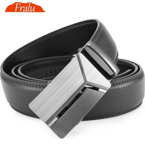 Male automatic buckle belts for men authentic girdle trend mens belts ceinture Fashion designer women jean belt Long 110-150