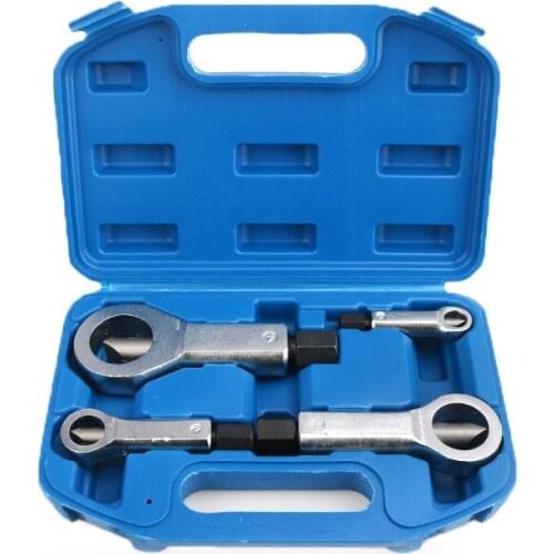 Nut Splitter Wrench Adjustable 9-27mm Alloy Steel Break Damaged Nuts Splitter Cracker Remover Rust Nut Extractor Tools