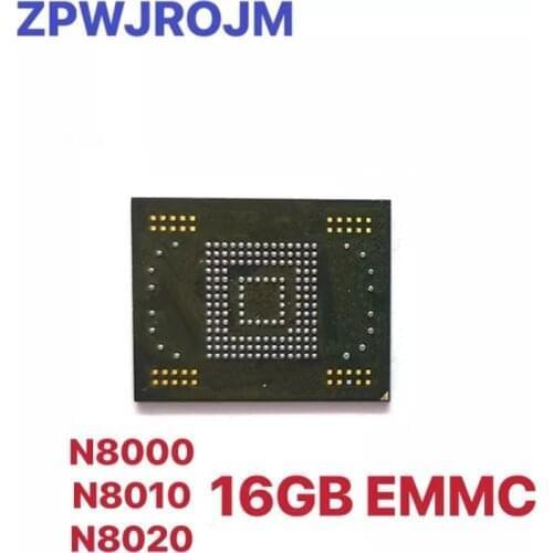1-3PCS 16GB eMMC memory flash NAND with firmware used for Samsung Galaxy 1pc N8000 N8020