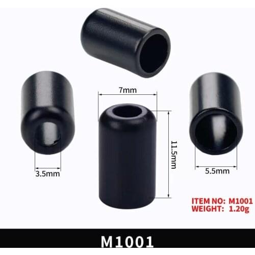 100pcs Metal Bells Buckle Tighten Adjust Fixed Cords Lock Stopper DIY Pants Non-slip Jacket Cord End Buckles Decor Button