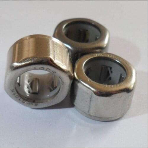 100pcs bearing HF081412 8x14x12 mm Outer hexagonal One Way Clutch Needle roller Bearing (EWC0812)