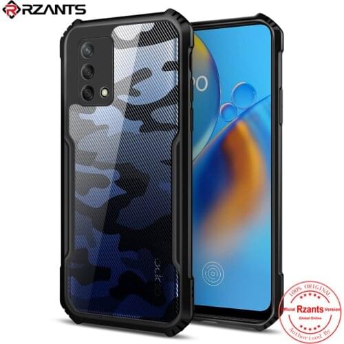 Rzants For OPPO A74 A54 A94 A93 OPPO F19 Pro Oppo Reno 5F Reno5 Lite Case Hard Camouflage Slim Clear Cover Phone Shell