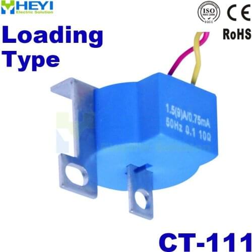 Electric meter mini current transformer CT-111 Micro Precision current transformer 1.5A/1.5mA 5A/5mA 10A/5mA