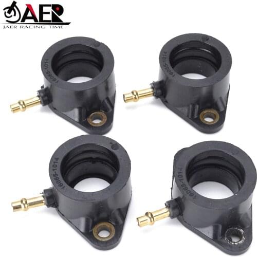 JAER Motorcycle Carburetor Interface Adapter Intake Manifold For Kawasaki 16065-1014 Z400J Z500B Z550B Z550D GT550G Z550C KZ550A