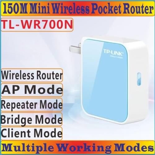Chinese Firmware High Quality TP-Link 802.11b/g/n 150Mbps Mini Portable WiFi Wireless N150 Router AP Repeater WISP