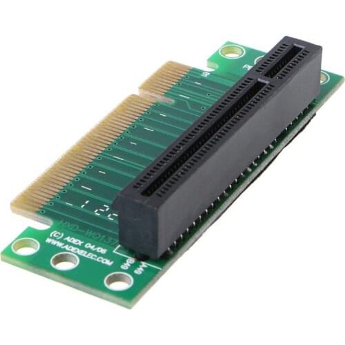 F19E PCI Express 8X Riser Card 90 Degree Right Angle Riser Adapter Card Converter for 1U/2U Computer Accessories