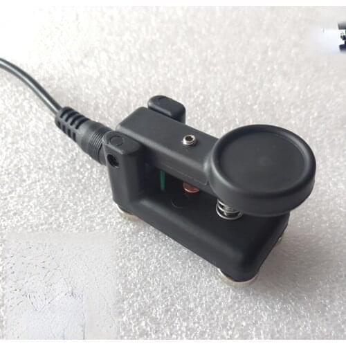 QU-4525 Portable CW Manual Electric Key Base Magnetic Adsorption Morse Code