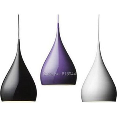 Freeshipping Fashion Modern Aluminum Pendant Lights with E27 Base Restaurant and Dining Room 220V Light Fixtures S Size 24*45cm