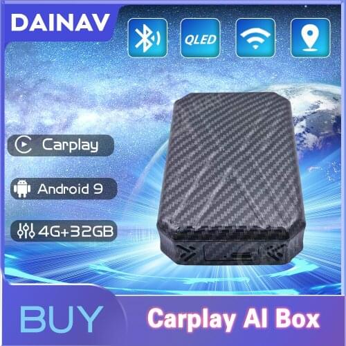 Carplay Ai Box Android Box Car Multimedia Player New Version 4+32G Wireless Mirror link For Apple Carplay Android Auto Tv Box