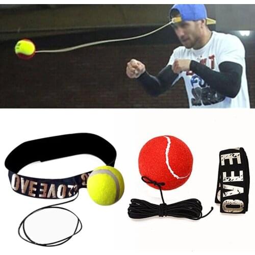 2021 New Boxing Reflex Ball Fight Punching Speed Boxing Reaction Ball Gym For Boxing Training Coordination With Headband