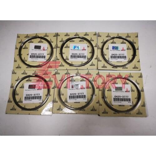 For VOLVO D6D D6E crankshaft connecting rod bearing + piston ring set