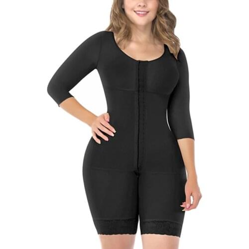 Post Surgery Full Body Shapewear Tummy Control Butt-Lifting Effect With Built-In Bra For Women Sexy Bodysuit Skims Fajas