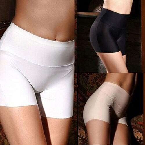 2019 Safety Shorts Women Lady Fashion Pants Leggings Seamless Plain Underwear 3 Colours
