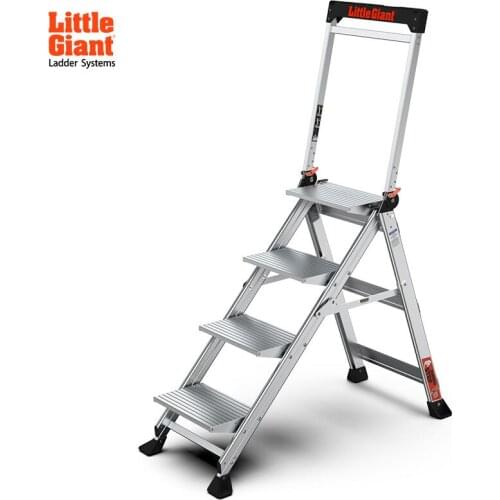 Ladder Household Folding Miter Ladder Aluminum Alloy Thickening Three-step Four Step Indoor Multi-function