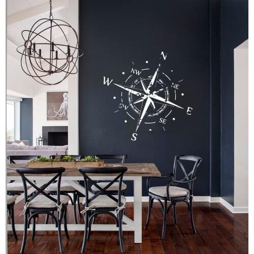 YOYOYU Compass Vinyl wall stickers kids room Removeable Decal Livingroom Bedroom Decoration Art Poster ZX357