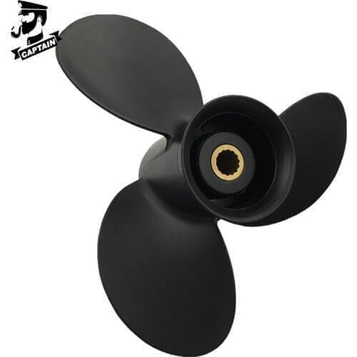 Captain Propeller 9.25x12 Fit Tohatsu Outboard Engines 9.9hp 12hp 15hp 18hp 20hp MFS15C MFS20C MFS9.9C 14 Tooth Spline