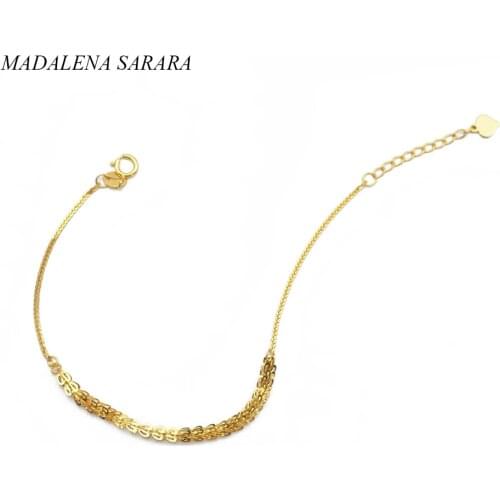 MADALENA SARARA 18K color gold phoenix bracelet Gold bracelet phoenix chain Genuine au750 can not be customized