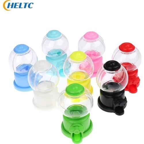 1PCS Creative Sweets Mini Candy Machine Bubble Toy Dispenser Coin Bank Kids Toy Warehouse Price Christmas Birthday Gift