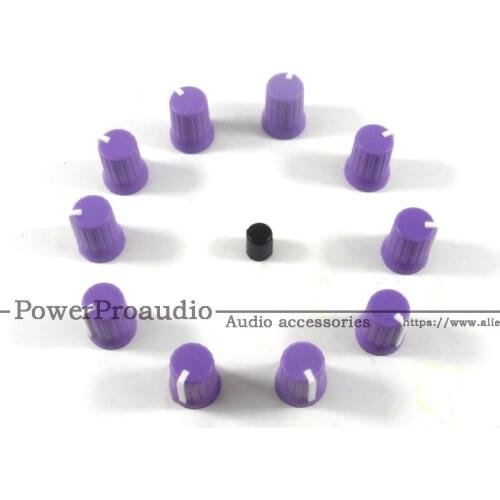10pcs Purple Rotary Control Knob For Pioneer XDJ-RX R1 RZ AERO DJM-T1 S9 DIY DJ