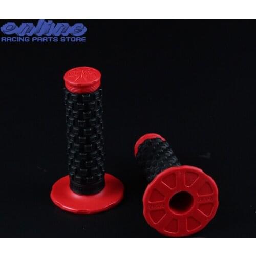 7/8" 22mm Universal Hand Grips Rubber Handlebar Grips For 125 140 150 160cc SSR Dirt Bike Moped Scooter Motorcycle Free shipping
