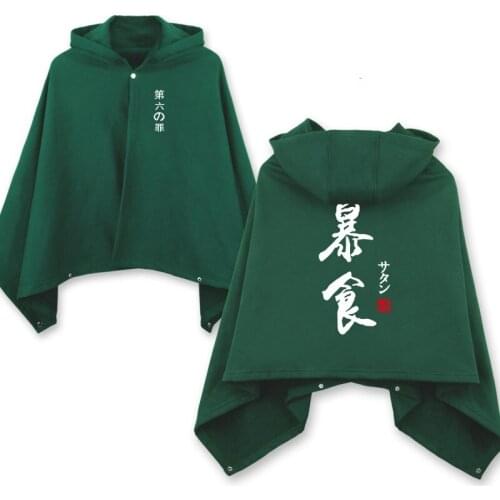 Anime The Seven Deadly Sins Cosplay Fashion Popular Cloak Shawl Periphery Unisex Air Conditioning Blanket Halloween Costume