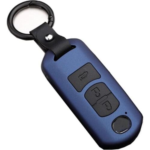 Car Smart 3 Button Remote Key Cover Case Holder Protect Keychain Keyring for MAZDA FIT AXELA CX-5 ATENZA MX-5 Brand New