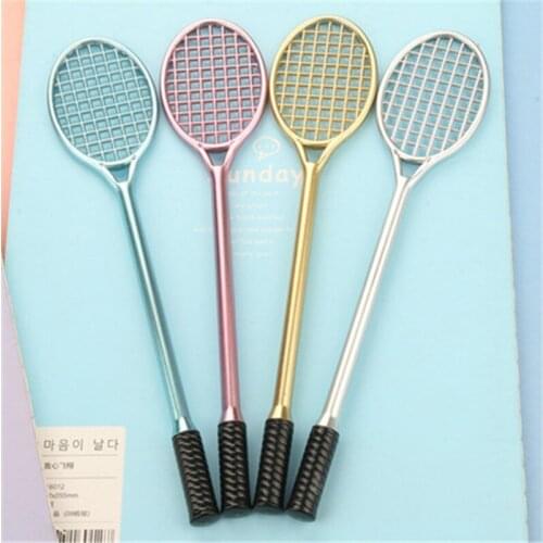 B38 creative stationery cute tennis racket racket shape insert pen Stationery office supplies for students