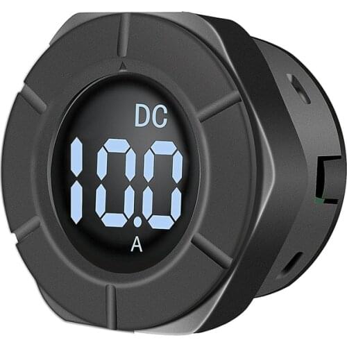 LCD DC Digital Ammeter DC0-100A Automobile Electric Vehicle Battery Electronic Meter
