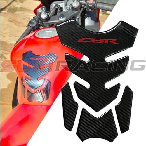 For Honda CBR600RR CBR900RR CBR1000RR CBR 400 600 900 954 929 1000 RR 1100XX 3D Sticker Gas Fuel Oil Tank Pad Protector Cover