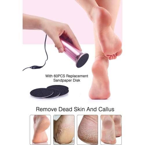 Electric Pedicure Foot Care Tool Files Pedicure Callus Remover Rechargeable Sawing File for Feet Dead Skin Callus Peel Remover
