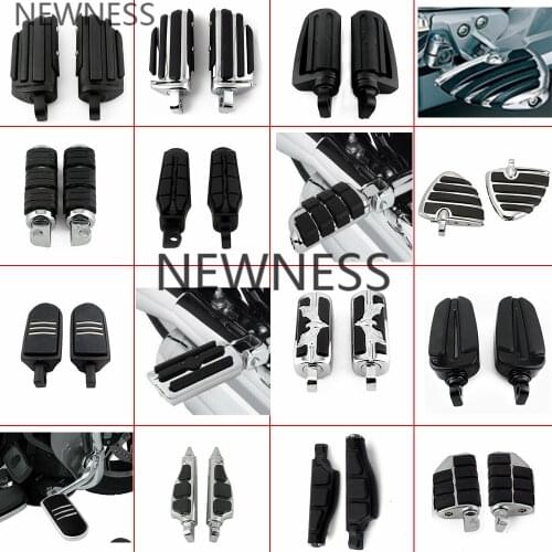 Motorcycle Footpegs Highway Pegs Foot pegs Footrest Floorboards For Harley Touring Road King Street Electra Glide FLHR FLHX FLHT