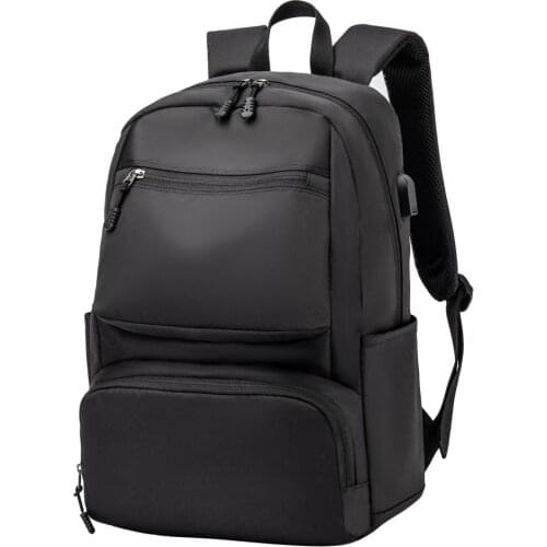Mens Backpack Laptop Bags Portfolio To School Anti Theft Durable School Bag With USB Port Waterproof Multi-purpose Backpacks