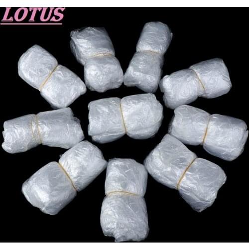 Disposable shoe cover waterproof and rainproof floor protector thick transparent shoe cleaner to protect shoes 100 pcs