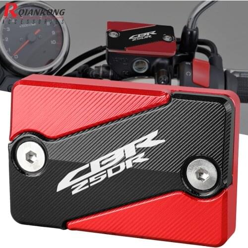 Motorcycle Front Brake Reservoir Fluid Tank Cover Oil Caps For HONDA CB250R CBR250R CBR250RR CB CBR 250 R RR 2016 2017 2018 2019
