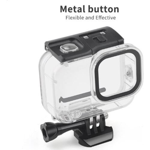 Underwater Waterproof Housings Case for GoPro Hero 9 Sport Action Camera Accessories Diving Protective Cover