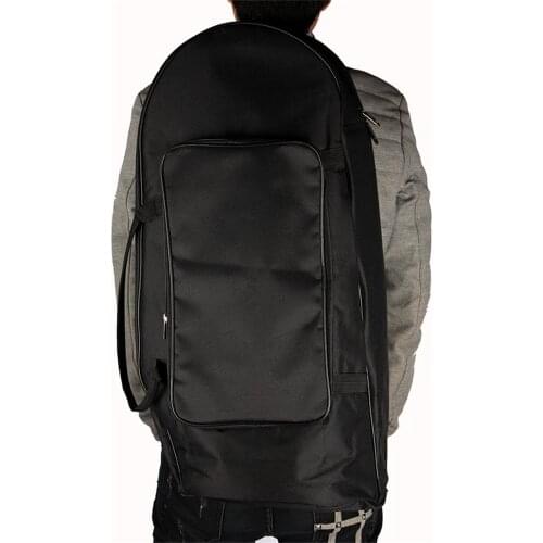 Portable Tenor Horn Gig Bag Case Black Waterproof Oxford Cloth Backpack Baritone Case Handbag Musical Instrument Storage Bag