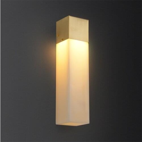 Post Modern Faux Cloud Stone Resin Wall Lamps American Classic Living Room Dining Room Bedroom Corridor Wall Lights Fixtures