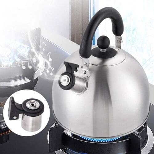Tea Kettle Whistle Replacement Water Boiling Kettle Nozzle Stainless Steel Teapot Spout Tip Kettle Warning Accessory