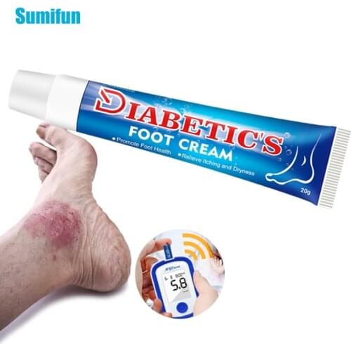 Sumifun 1pcs Diabetic Cream for Foot Care Herbal Ointment Relieve Toe Fungus Anti Fungal Infection Eczema Urticaria Beriberi